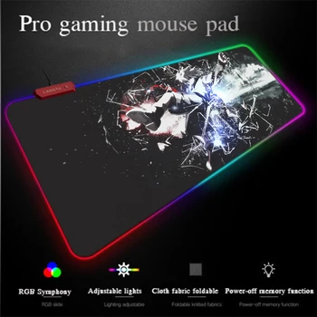 Yuzuoan RGB Gamer Control Comfortable Mouse Pad One-piece Large Keyboard Pad USB Wired LED Color Lighting Carpet Pad Non-slip
Yuzuoan RGB Gamer Control Comfortable Mouse Pad One-piece Large Keyboard Pad USB Wired LED Color Lighting Carpet Pad Non-slip