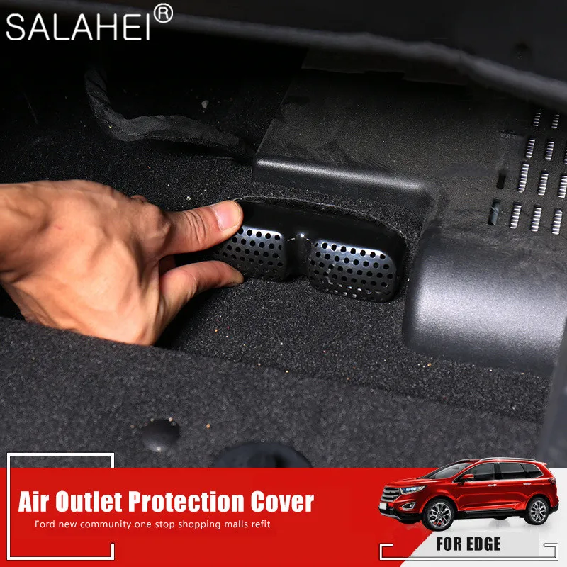 2pcs Car Air Outlet Cover For Ford Edge 15 16 Under Seat Air Vent Anti-blocking Dust Cover Interior Accessories
2pcs Car Air Outlet Cover For Ford Edge 15 16 Under Seat Air Vent Anti-blocking Dust Cover Interior Accessories