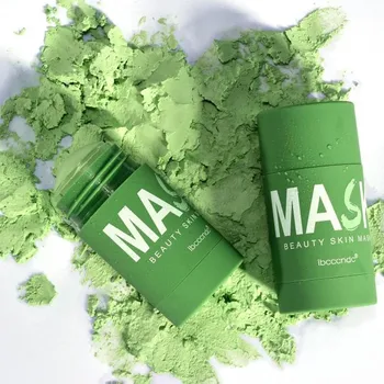 40g Green Tea Solid Mask Oil Control Deep Cleanser Moisturizer Shrink Pores Remove Blackheads Acne Mask
40g Green Tea Solid Mask Oil Control Deep Cleanser Moisturizer Shrink Pores Remove Blackheads Acne Mask
