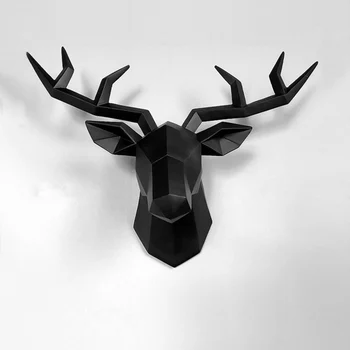 Home Statue Decoration Accessories Deer Head Abstract Geometric Sculpture Room Wall Decor Resin Deer And Wall Sticker Deer
Home Statue Decoration Accessories Deer Head Abstract Geometric Sculpture Room Wall Decor Resin Deer And Wall Sticker Deer