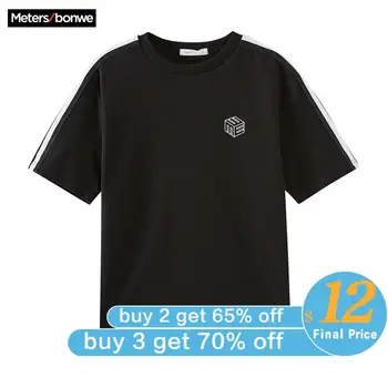Metersbonwe 2020 New Spring summer Printed Casual T-Shirt Men's Cotton T-shirts Youth Round neck T-shirt Tops
Metersbonwe 2020 New Spring summer Printed Casual T-Shirt Men's Cotton T-shirts Youth Round neck T-shirt Tops
