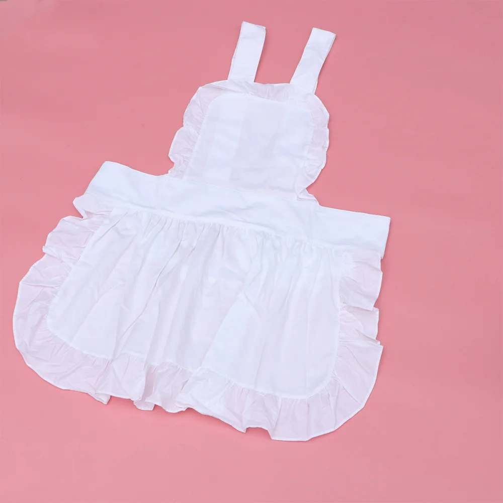 Pure Cotton Aprons for Girls Vintage Retro Waitress Apron Cooking Apron (White)
Pure Cotton Aprons for Girls Vintage Retro Waitress Apron Cooking Apron (White)