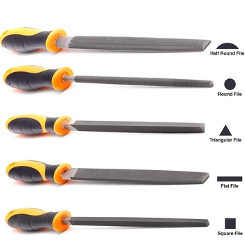 5 PCS 8 Inch Metal File Mini Assorted Rasp Diamond Needle File Set Repair Tool Jewelry Wood Grinding Hand File Tools
5 PCS 8 Inch Metal File Mini Assorted Rasp Diamond Needle File Set Repair Tool Jewelry Wood Grinding Hand File Tools