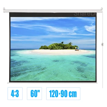 60 inch 4:3 Electric Motorized Projector Screen with Remote Control Wall/Ceiling Mounted Electric Movie Screen
60 inch 4:3 Electric Motorized Projector Screen with Remote Control Wall/Ceiling Mounted Electric Movie Screen