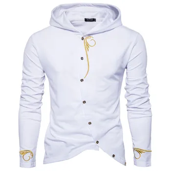 Fashion Embroidery Hoodie Men 2019 Brand Harajuku Streetwear Casual Hoodies Sweatshirt Men Oblique Button Cardigan Tracksuit Man
Fashion Embroidery Hoodie Men 2019 Brand Harajuku Streetwear Casual Hoodies Sweatshirt Men Oblique Button Cardigan Tracksuit Man