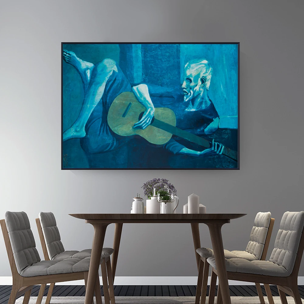 The Old Guitarist By Picasso Canvas Paintings On The Wall Art Posters And Prints Famous Art Pictures Home Wall Decor Cuadros
The Old Guitarist By Picasso Canvas Paintings On The Wall Art Posters And Prints Famous Art Pictures Home Wall Decor Cuadros