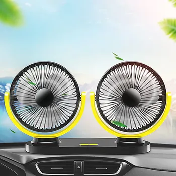 Universal Mini Car Fan Cooler Air Usb 12V/24V Dual Head 360 Degree 3 Levels Adjustable Auto Low Noise Strong Wind
Universal Mini Car Fan Cooler Air Usb 12V/24V Dual Head 360 Degree 3 Levels Adjustable Auto Low Noise Strong Wind