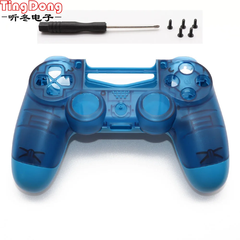 Clear Blue PS4 PRO Housing Shell Faceplate Case Replacement for Playstation 4 Dualshock 4 Pro 4.0 V2 Controller JDM 040 JDS 040 
Clear Blue PS4 PRO Housing Shell Faceplate Case Replacement for Playstation 4 Dualshock 4 Pro 4.0 V2 Controller JDM 040 JDS 040