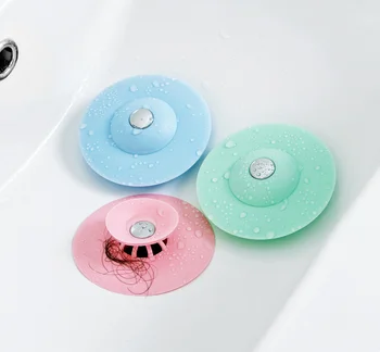 1pcs Kitchen bathroom sink floor drain press type double-layer insect-proof silicone flying saucer 
1pcs Kitchen bathroom sink floor drain press type double-layer insect-proof silicone flying saucer