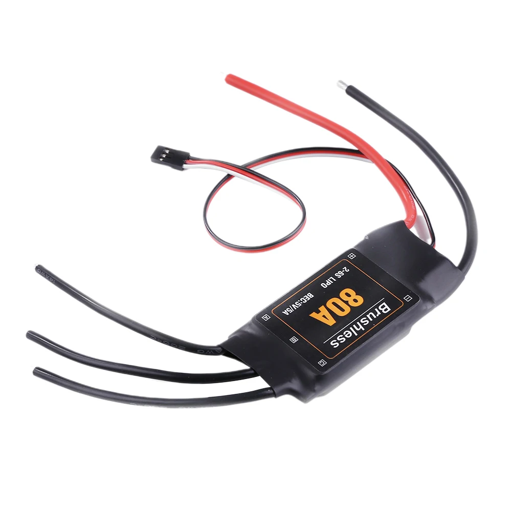 80A Helicopter Sky RC Toys Components Speed Controller Practical Drone Parts Durable Easy Apply Model Airplane Brushless ESC
80A Helicopter Sky RC Toys Components Speed Controller Practical Drone Parts Durable Easy Apply Model Airplane Brushless ESC