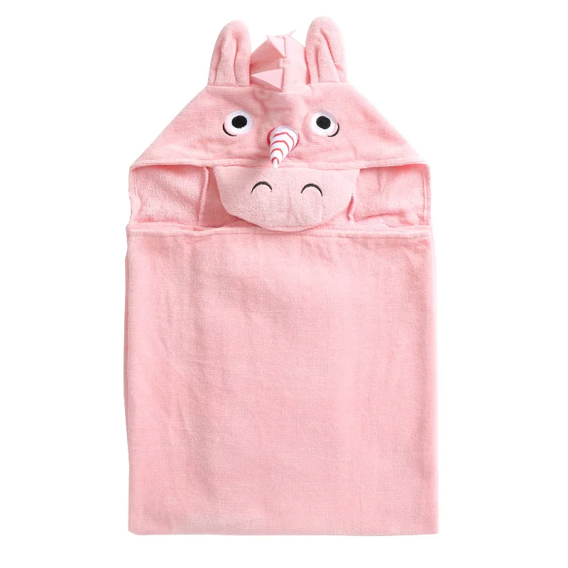 Cartoon Animal Modeling 32 Untwisted Yarn Soft Quick-Dry Hooded Bath Towel for Children Cloak
Cartoon Animal Modeling 32 Untwisted Yarn Soft Quick-Dry Hooded Bath Towel for Children Cloak