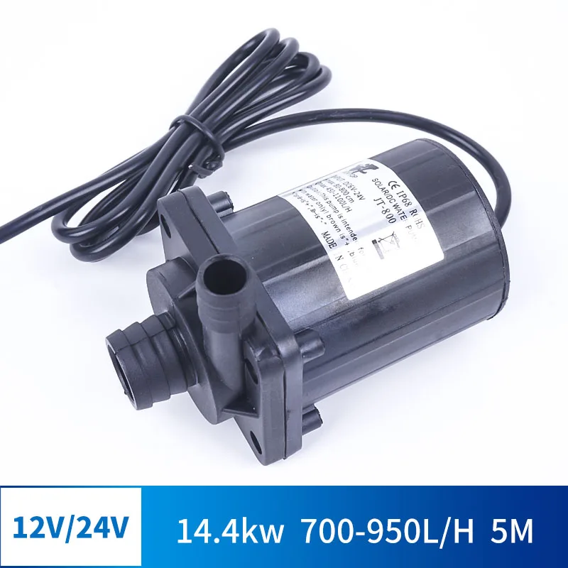 Mini 12V 24V 1000Lm3 / H Multi-Function Brushless High Temperature Waterproof Submersible Pump For Garden Water
Mini 12V 24V 1000Lm3 / H Multi-Function Brushless High Temperature Waterproof Submersible Pump For Garden Water