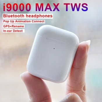 i9000 Max Tws Wireless Headphones Pop-up In-ear Detection Bluetooth Earphones HD Mic Call Pk i500 i90000 Pro Tws 1:1 Copy Air 2
i9000 Max Tws Wireless Headphones Pop-up In-ear Detection Bluetooth Earphones HD Mic Call Pk i500 i90000 Pro Tws 1:1 Copy Air 2
