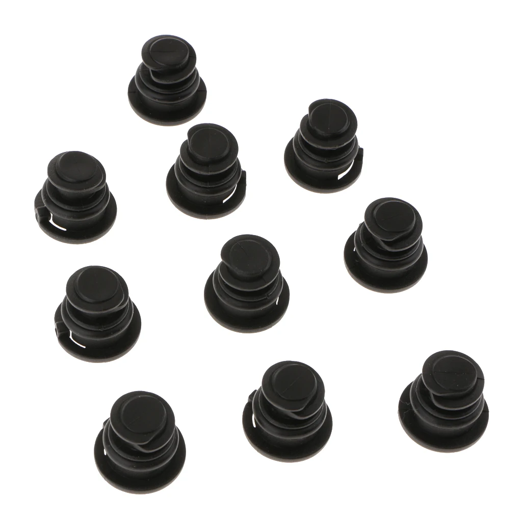 10x Black Plastic Engine Oil Pan Drain Sump Filter Plug Bolt Fits for Audi VW 10x Black Plastic Engine Oil Pan Drain Sump Filter Plug Bolt Fits for Audi VW