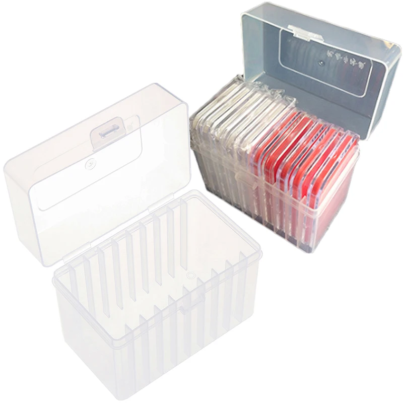Portable Transparent Storage Box money Cases Capsules Holder Applied Clear Transparent Scratch Resistance
Portable Transparent Storage Box money Cases Capsules Holder Applied Clear Transparent Scratch Resistance