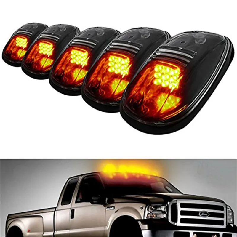 Smoked Lens Aerodynamic Profile Design LED Top Mouse Dome Lamps With Yellow Light Bulbs For Ford F150 Raptor Dodge Tiantu Pickup
Smoked Lens Aerodynamic Profile Design LED Top Mouse Dome Lamps With Yellow Light Bulbs For Ford F150 Raptor Dodge Tiantu Pickup