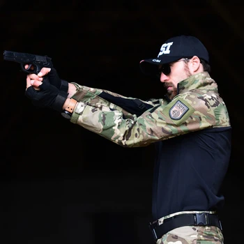 Men's Camouflage Hiking Shirts Outdoor Hiking T-shirt Military Tactical Shirt Men Airsoft Combat Shirt for Shooting Hunting
Men's Camouflage Hiking Shirts Outdoor Hiking T-shirt Military Tactical Shirt Men Airsoft Combat Shirt for Shooting Hunting