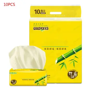 10 Packets Of Bamboo Pulp Paper With Bamboo Fiber Natural Color Paper Baby Tissue Original Bamboo Napkin Paper Tissue
10 Packets Of Bamboo Pulp Paper With Bamboo Fiber Natural Color Paper Baby Tissue Original Bamboo Napkin Paper Tissue