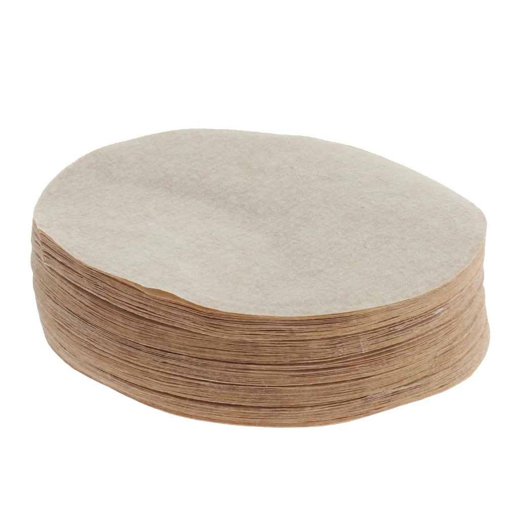 Baoblaze 100 Replacements Unbleached Brown Paper Coffee Disposable Filters Baoblaze 100 Replacements Unbleached Brown Paper Coffee Disposable Filters
