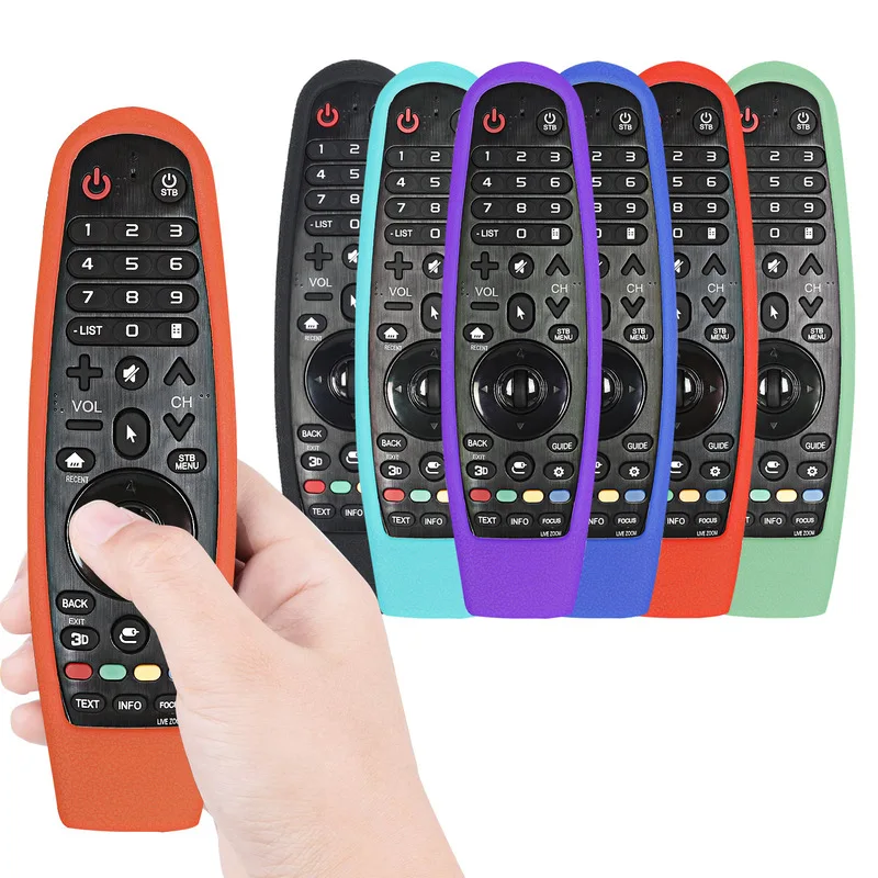 1PC Silicone Remote Control Case for LG Smart TV Magic Remote Protector Silicone Shockproof Anti-slip Remote Control Cover Case
1PC Silicone Remote Control Case for LG Smart TV Magic Remote Protector Silicone Shockproof Anti-slip Remote Control Cover Case