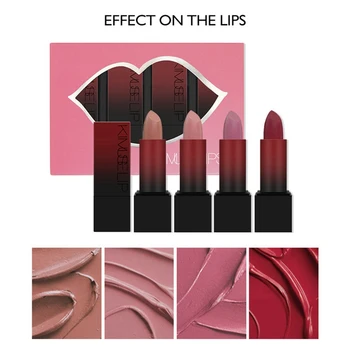 New 4pcs Non-stick Cup Velvet Lipstick Matte Lipstick Set Long-lasting Waterproof Easy to Color
New 4pcs Non-stick Cup Velvet Lipstick Matte Lipstick Set Long-lasting Waterproof Easy to Color