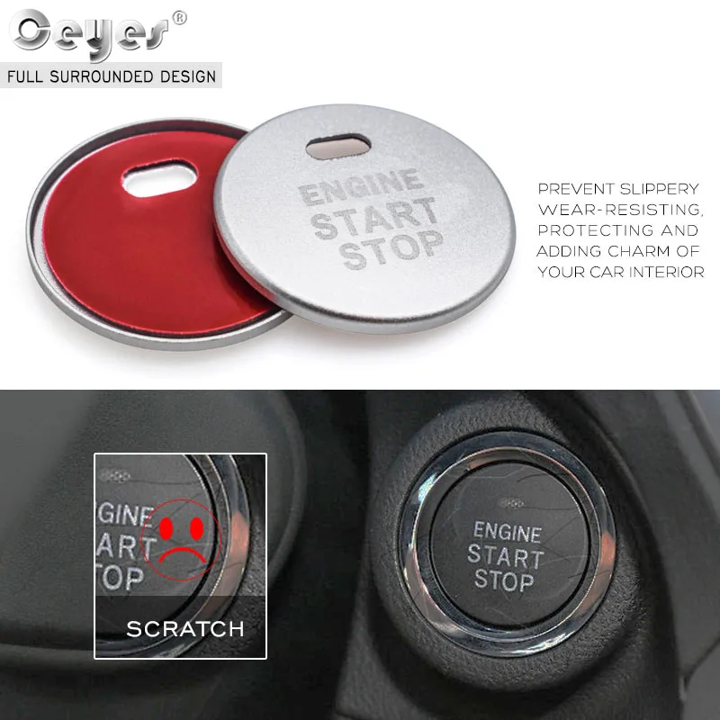 Start Engine Button Ring for SUBARU (30)