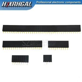 10PCS 2.54mm Single Row Pin Female Pin Header Socket 1*2p 3p 4p 5p 6p 8p 10p 12p 14p 16p Pin Connector
10PCS 2.54mm Single Row Pin Female Pin Header Socket 1*2p 3p 4p 5p 6p 8p 10p 12p 14p 16p Pin Connector