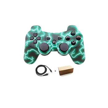Wireless Bluetooth Controller Compatible For Playstation 3 PS3 Double Shock - Bundled With USB Charge Cord
Wireless Bluetooth Controller Compatible For Playstation 3 PS3 Double Shock - Bundled With USB Charge Cord