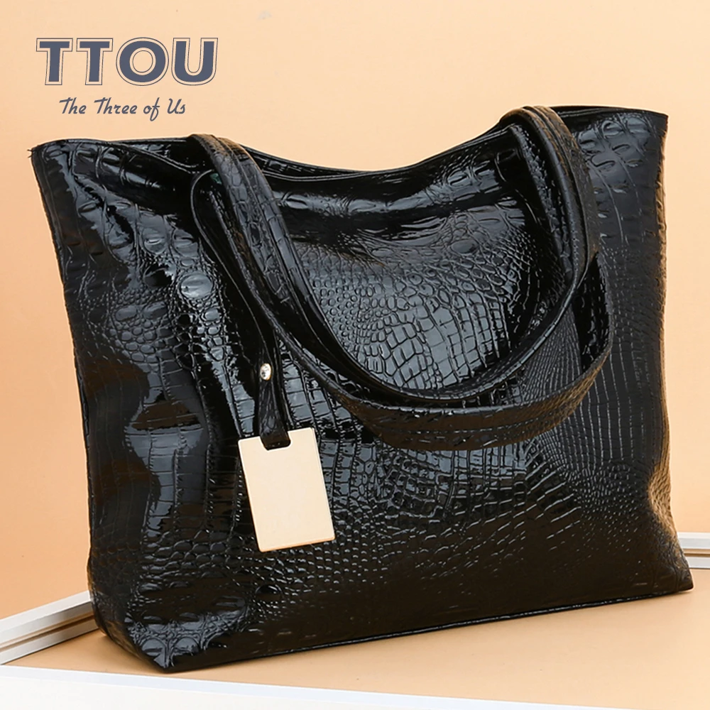 TTOU Fashion Women Sequined Shoulder Bag Quality Leather Handbag Retro Embossing Leather For Ladies Handbag Tote Bags Autumn
TTOU Fashion Women Sequined Shoulder Bag Quality Leather Handbag Retro Embossing Leather For Ladies Handbag Tote Bags Autumn