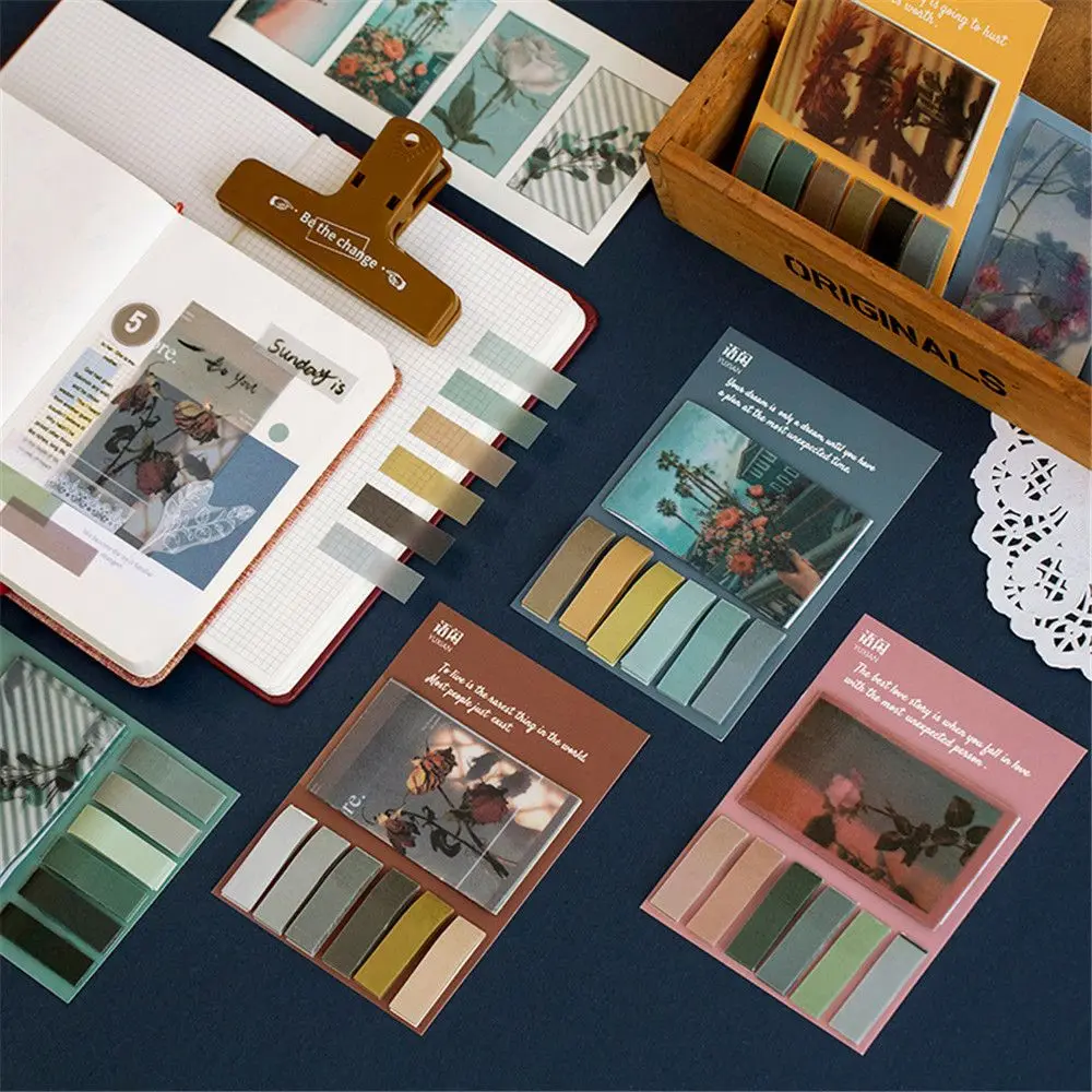 105pcs Cozy Life Series Memo Pads Gradient Color Sticky Notes N Times Stickers Index Paper Bookmarks School Office Stationery
105pcs Cozy Life Series Memo Pads Gradient Color Sticky Notes N Times Stickers Index Paper Bookmarks School Office Stationery