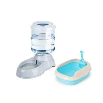 3.5L Large Automatic Pet Plastic Dispenser water & Toilet Bedpan Cat Litter Box Cat Dog Tray Toilet Supply(Blue)
3.5L Large Automatic Pet Plastic Dispenser water & Toilet Bedpan Cat Litter Box Cat Dog Tray Toilet Supply(Blue)