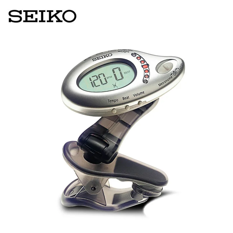 Japan Seiko SEIKO STMX1 Clip-on Tuner Metronome Guitar Guzheng Violin Tuner
Japan Seiko SEIKO STMX1 Clip-on Tuner Metronome Guitar Guzheng Violin Tuner