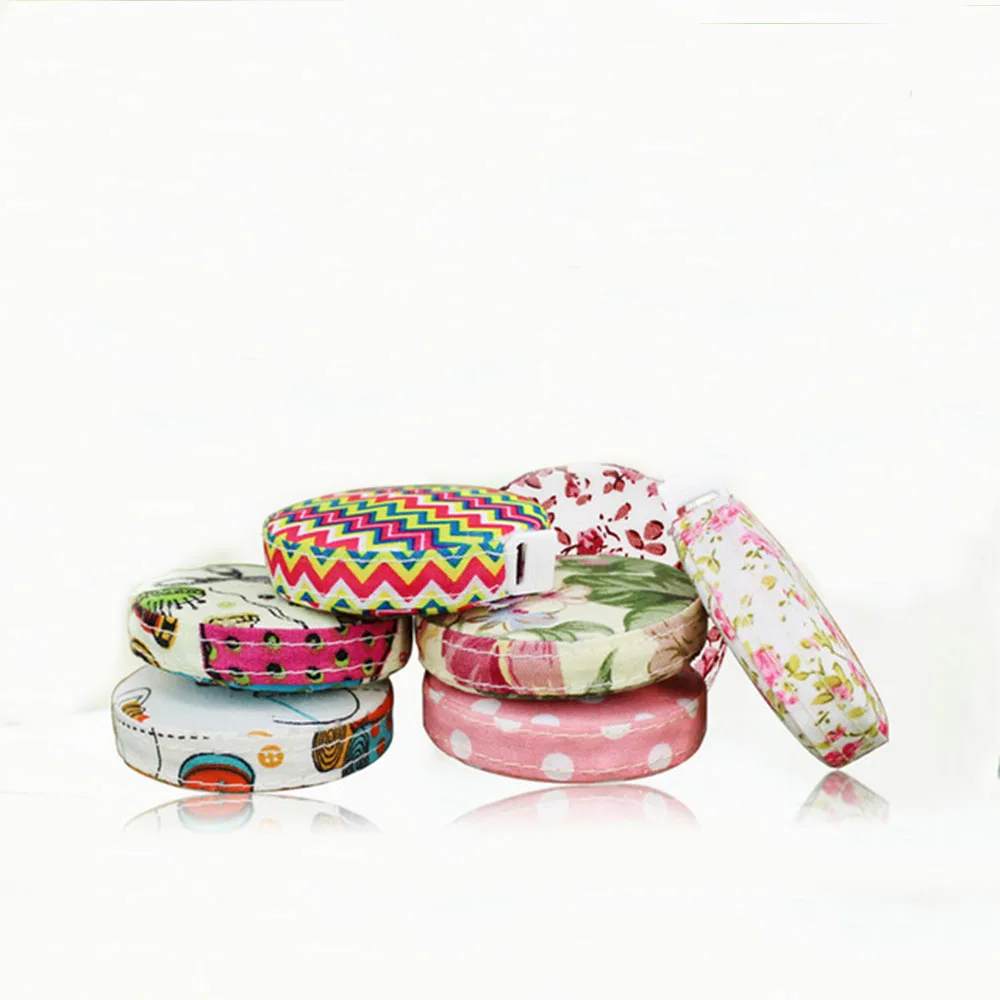 1Pcs 1.5 meter Tape Measure Portable Body Fitness Measuring Retractable Ruler Colorful Print Accurate Centimeter Sewing Tapeline
1Pcs 1.5 meter Tape Measure Portable Body Fitness Measuring Retractable Ruler Colorful Print Accurate Centimeter Sewing Tapeline