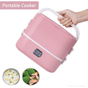 220V Rice Cooker Mini Electric Cooking Machine Small Lunch Box Multifuntional Electric Rice Cooker Portable
220V Rice Cooker Mini Electric Cooking Machine Small Lunch Box Multifuntional Electric Rice Cooker Portable