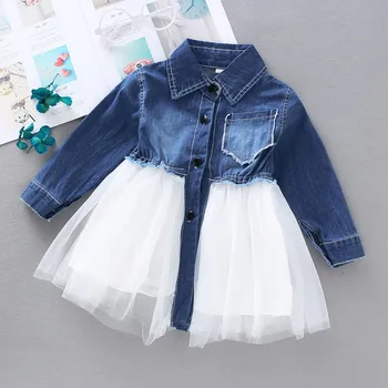 Fashion Baby Girls Denim Patchwork Design Long Sleeve Dress Kids Toddler Pageant Sundress 0-4Y Newborn Baby Girl Dress
Fashion Baby Girls Denim Patchwork Design Long Sleeve Dress Kids Toddler Pageant Sundress 0-4Y Newborn Baby Girl Dress