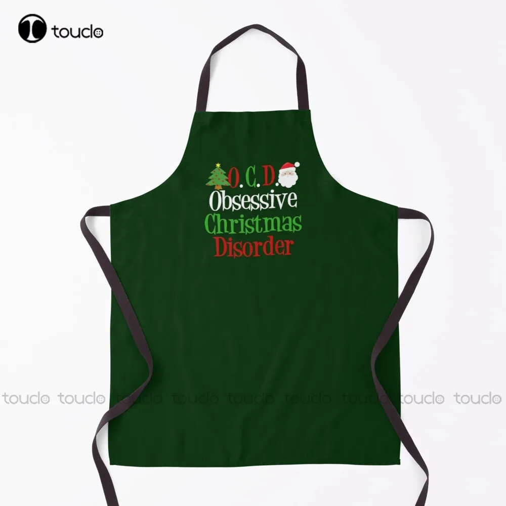 Obsessive Christmas Disorder Apron Aprons For Women Men Unisex Adult Garden Kitchen Household Cleaning Custom Apron 
Obsessive Christmas Disorder Apron Aprons For Women Men Unisex Adult Garden Kitchen Household Cleaning Custom Apron