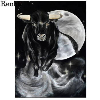 diy handicraft diamond Embroidery black moon bull full square round drills 3d Picture Of Rhinestone Painting Diamond mosaic sale
diy handicraft diamond Embroidery black moon bull full square round drills 3d Picture Of Rhinestone Painting Diamond mosaic sale