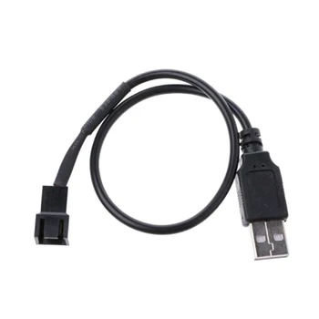 1 PC 32cm Black Adapter Cable USB 2.0 A Male To 4-Pin Connector Adapter Cable For 5V Computer PC Fan
1 PC 32cm Black Adapter Cable USB 2.0 A Male To 4-Pin Connector Adapter Cable For 5V Computer PC Fan