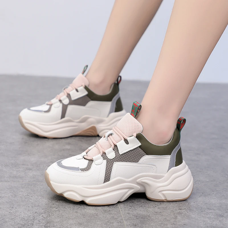 Chunky Sneakers Women 2019 High Platform Sneakers for Girls Trendy Mixed Color Casual Shoes Chunky Trainers Women
Chunky Sneakers Women 2019 High Platform Sneakers for Girls Trendy Mixed Color Casual Shoes Chunky Trainers Women