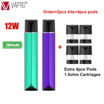 Pod kit 260mah built in Battery vaptio C flat mini kit vape mod 12W power 1.3ml cartridge portable e cigarette kit quit smoking
Pod kit 260mah built in Battery vaptio C flat mini kit vape mod 12W power 1.3ml cartridge portable e cigarette kit quit smoking