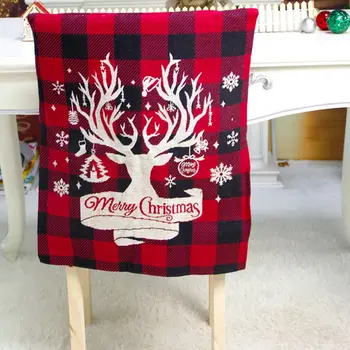 Chair Back Cover 2021 Christmas Black and Red Plaid Dining Chair Slipcovers For Christmas Banquet Holiday Festival Decor 2020
Chair Back Cover 2021 Christmas Black and Red Plaid Dining Chair Slipcovers For Christmas Banquet Holiday Festival Decor 2020