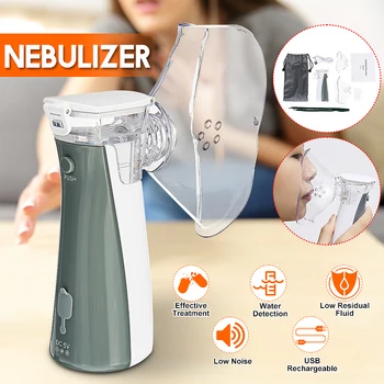 Portable nebulizer Mini Handheld inhaler nebulizer for kids Adult Atomizer nebulizador medical equipment Asthma Steaming Device
Portable nebulizer Mini Handheld inhaler nebulizer for kids Adult Atomizer nebulizador medical equipment Asthma Steaming Device