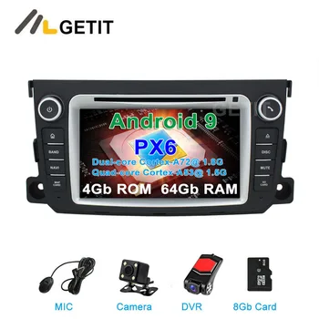 DSP 64G PX6 Android 9 Car DVD Stereo Player GPS for Mercedes/Benz Smart Fortwo 2011 -2014 with Radio BT WiFi
DSP 64G PX6 Android 9 Car DVD Stereo Player GPS for Mercedes/Benz Smart Fortwo 2011 -2014 with Radio BT WiFi