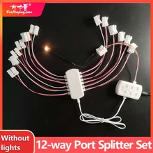 12 Port Sharing Box Set, port distributor, port hub for Scale Model lights connection
12 Port Sharing Box Set, port distributor, port hub for Scale Model lights connection