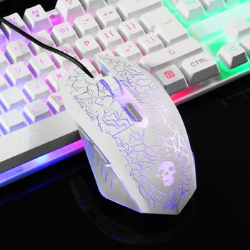 Gaming Keyboard and Mouse Combo Set With Mouse Pad Rainbow Color Backlit USB Keyboard RGB LED Keyboard For PC Gamer Mice
Gaming Keyboard and Mouse Combo Set With Mouse Pad Rainbow Color Backlit USB Keyboard RGB LED Keyboard For PC Gamer Mice