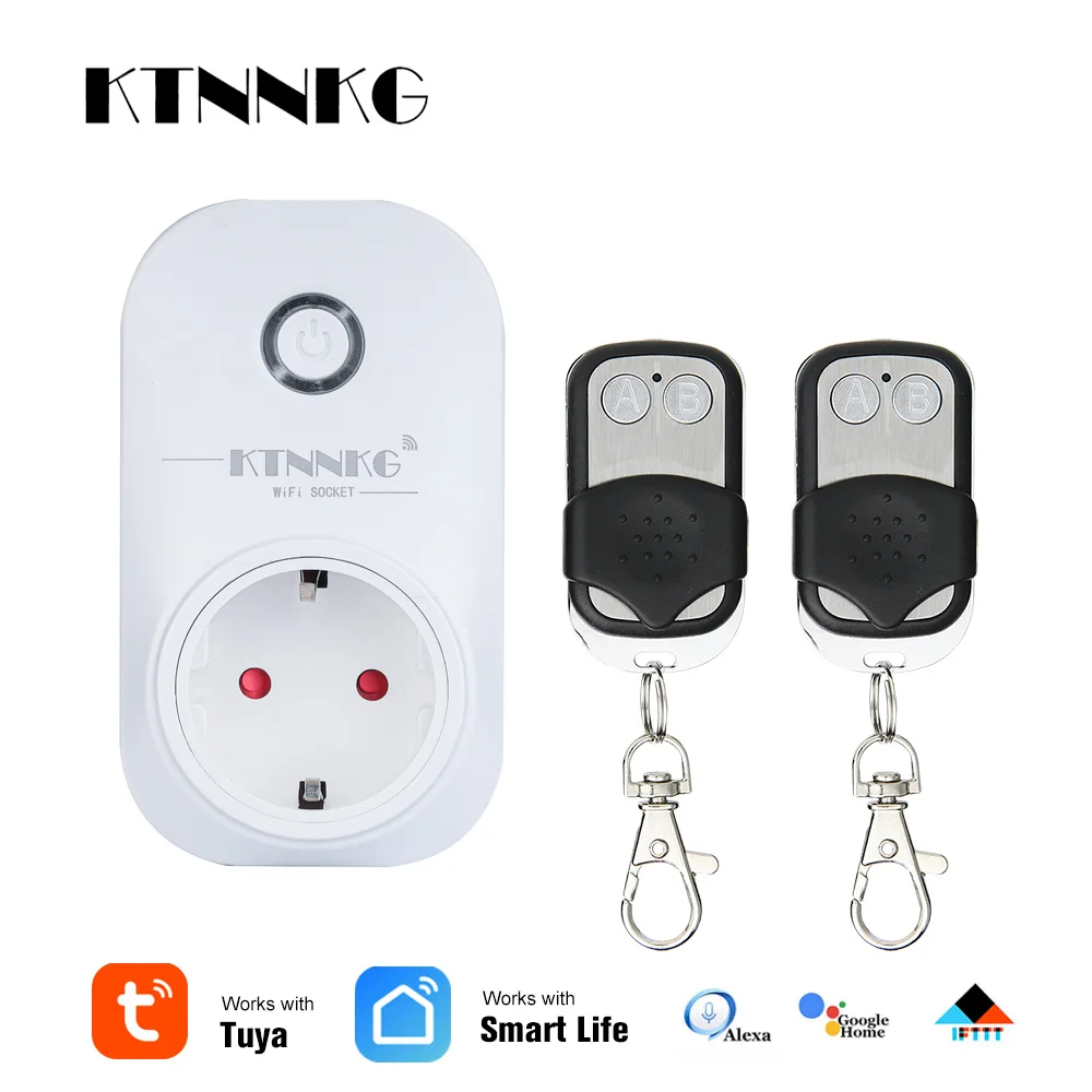 433Mhz WIFI EU soket with Transmitter module use Chandelier, corridor light, work for Google Home, Alexa, IFTTT voice controls
433Mhz WIFI EU soket with Transmitter module use Chandelier, corridor light, work for Google Home, Alexa, IFTTT voice controls