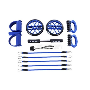 5 Function in 1 Abdominal AB Roller Puller Band Push-up Rack Foot Puller Band Fitness Equipment Combination Resistance Band
5 Function in 1 Abdominal AB Roller Puller Band Push-up Rack Foot Puller Band Fitness Equipment Combination Resistance Band
