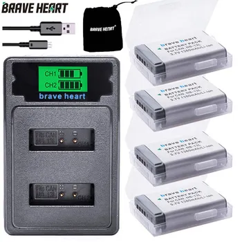 4x NB-13L NB 13L Battery + TYPE-C LCD DUAL Charger For Canon G7X G9X G5X G7X Mark II G9X Mark II SX620 HS SX720 HS
4x NB-13L NB 13L Battery + TYPE-C LCD DUAL Charger For Canon G7X G9X G5X G7X Mark II G9X Mark II SX620 HS SX720 HS
