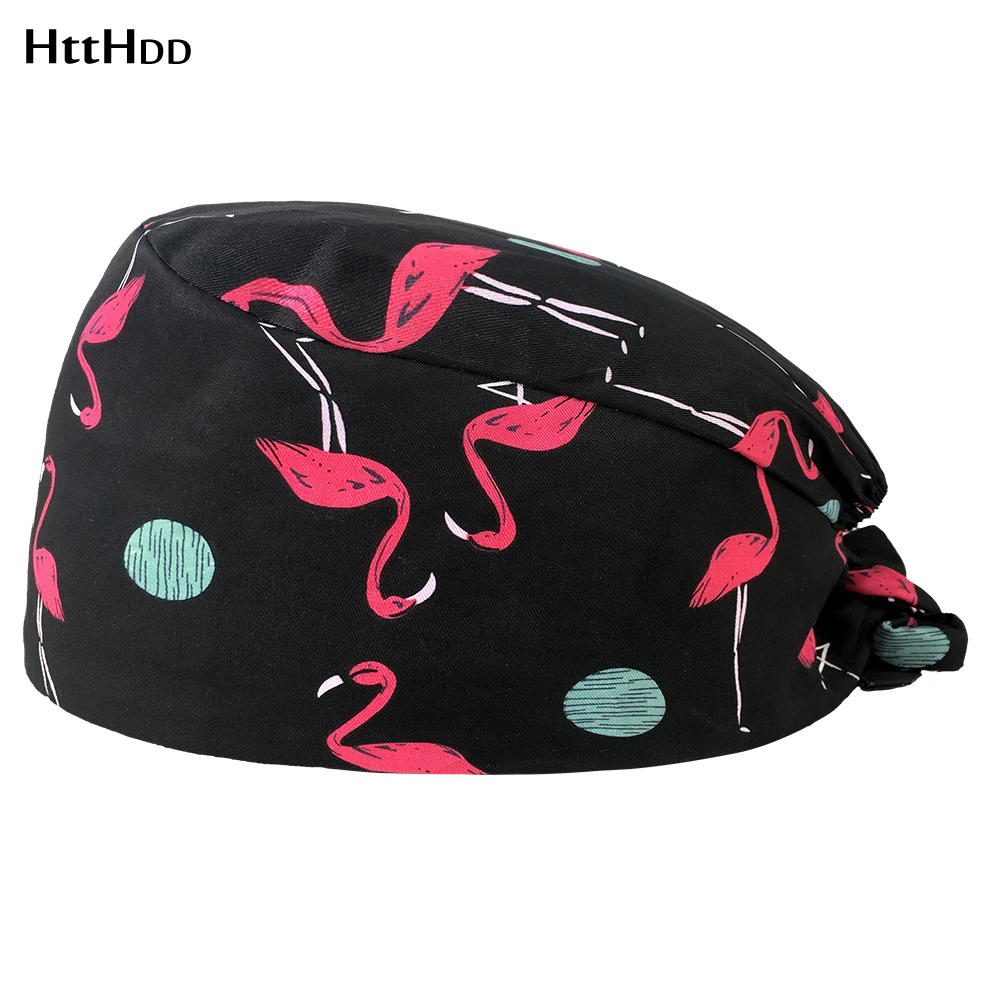 Red flamingo print beautician scrubs cap fashion cotton beauty salon work cap scrub cap gourd cap adjustable strap frosted hats
Red flamingo print beautician scrubs cap fashion cotton beauty salon work cap scrub cap gourd cap adjustable strap frosted hats