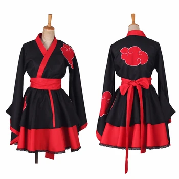 8 Styles Japanese Anime Naruto Women Dresses Cosplay Costume Akatsuki Kimono Dress Uchiha Sasuke Lolita Clothes Suit C128K183
8 Styles Japanese Anime Naruto Women Dresses Cosplay Costume Akatsuki Kimono Dress Uchiha Sasuke Lolita Clothes Suit C128K183
